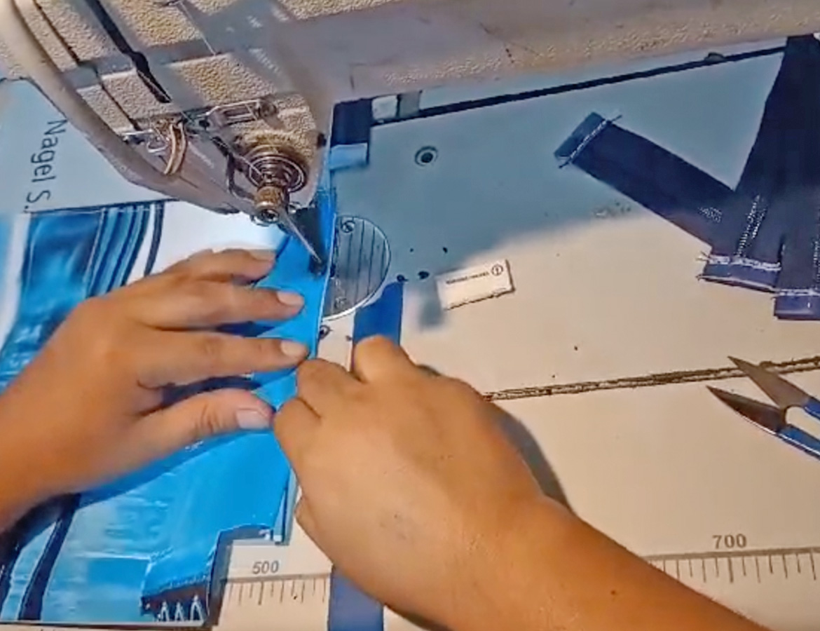 Kuehne und Nagel Upcycled Banners turned into Ecoproducts