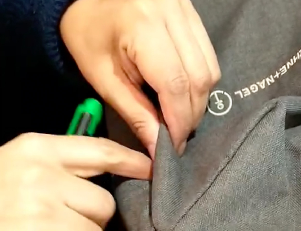 Kuehne und Nagel Upcycled Banners turned into Ecoproducts